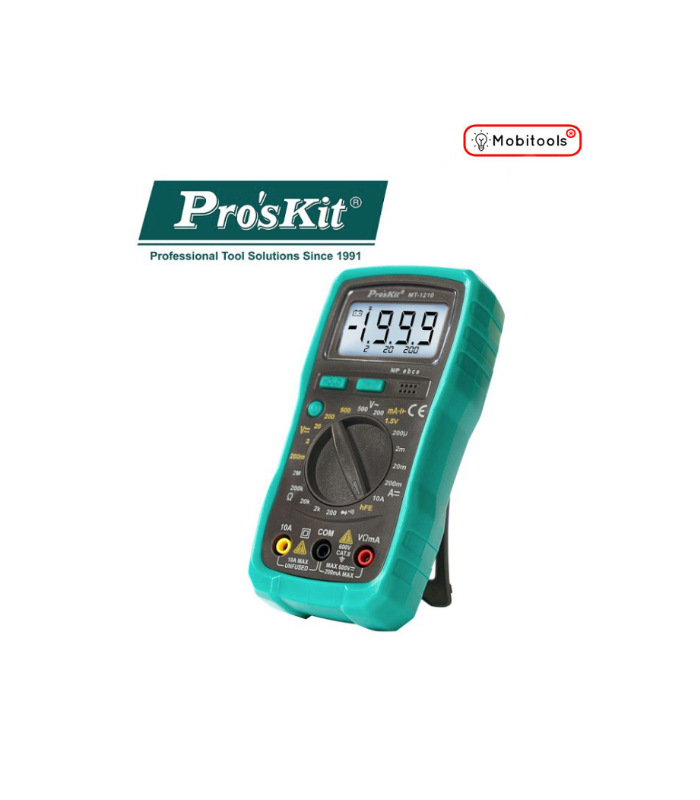Proskit MT-1210 3½ 1999 count Digital Multimeter Test Instruments LCD