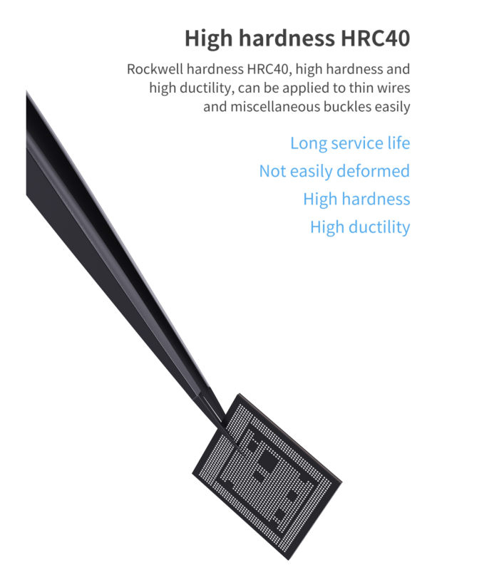 QIANLI INEEZY FX-03 - 0.15mm Fine non-magnetic Precision Steel Tweezers