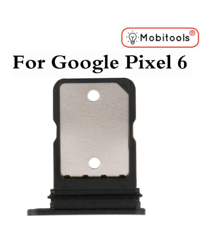 For Google Pixel 6   SIM Card holder Tray - Black