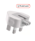 3- PIN UK Plug Duckhead Power Adapter with FUSE compatible with MacBook