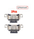 2pcs For Samsung Galaxy A52, A72, A52S TYPE C Replacement Charging Port