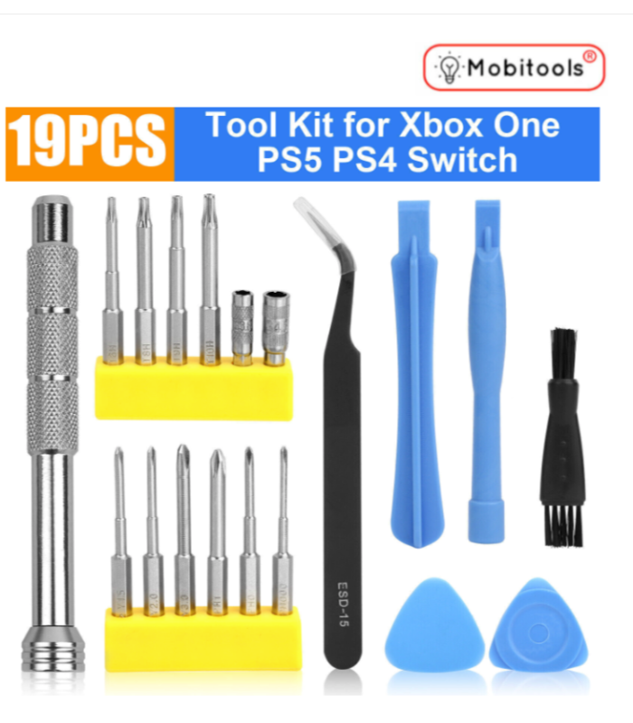 Repair Tool Set Pry Screwdriver Kit For PS5/4 Xbox One Controller Console Switch
