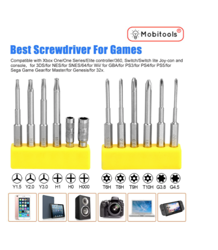 Repair Tool Set Pry Screwdriver Kit For PS5/4 Xbox One Controller Console Switch