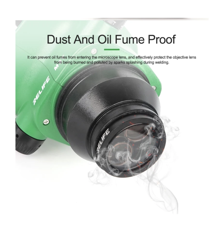 Relife M-25 Microscope Dustproof Protective Lens