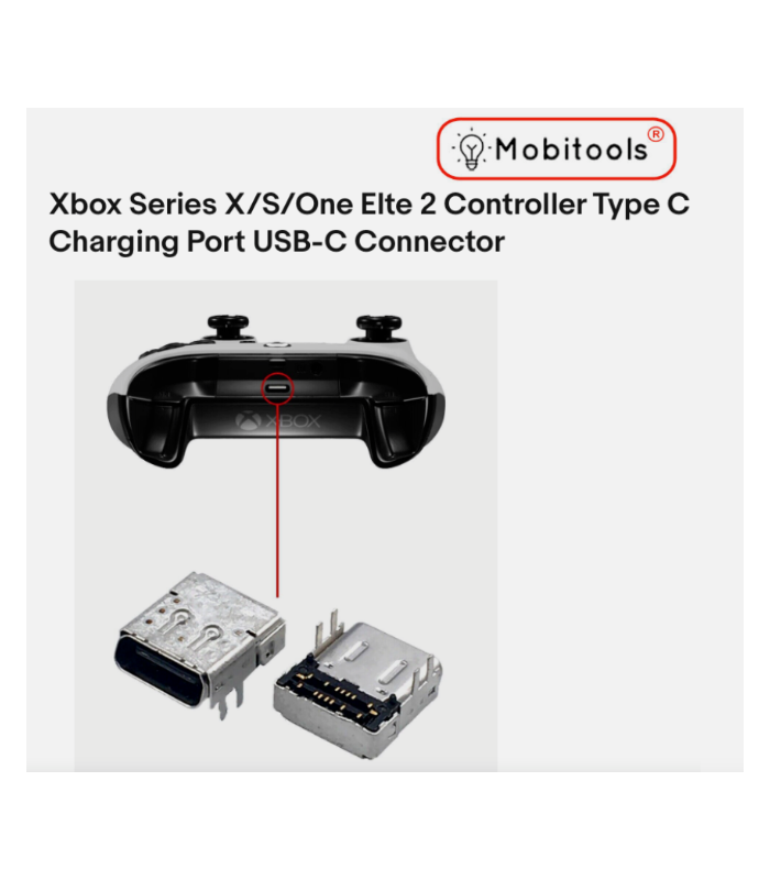 Xbox Series X | S| One Elte 2 Controller Type C Charging Port USB-C Connector
