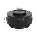 C-Mount Lens 0.35X CTV Adapter for Trinocular Stereo Zoom Microscope