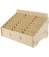 48 slots Mobile Phone Storage Box Compartment Holder Shop Store Display Ply wood Retail