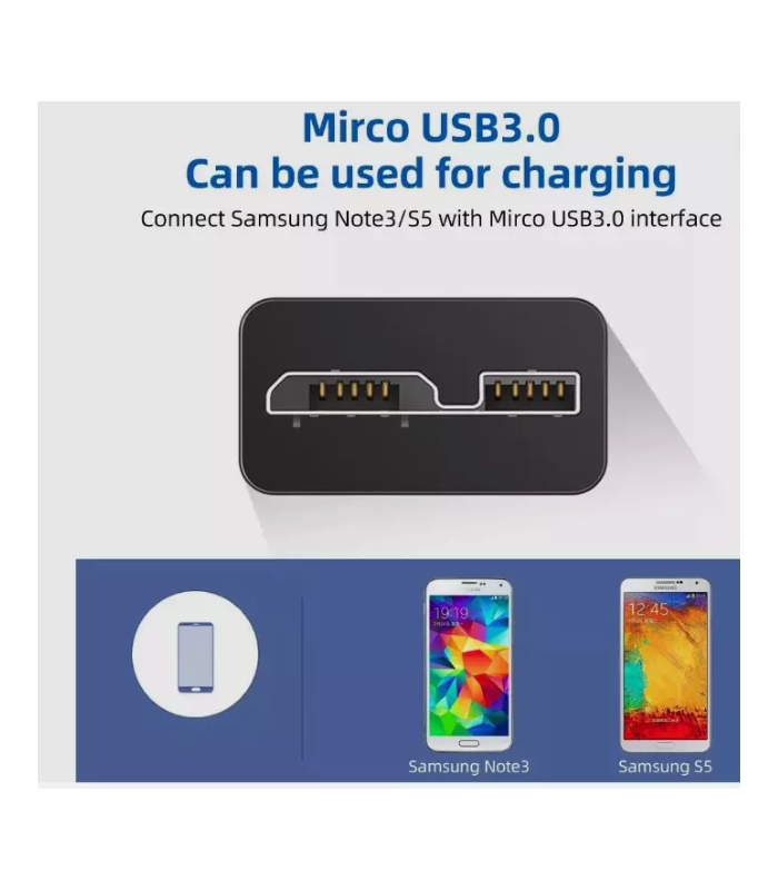 USB 3.0 Cable Lead for Canvio Basics Toshiba Portable External Hard Drive 2.5