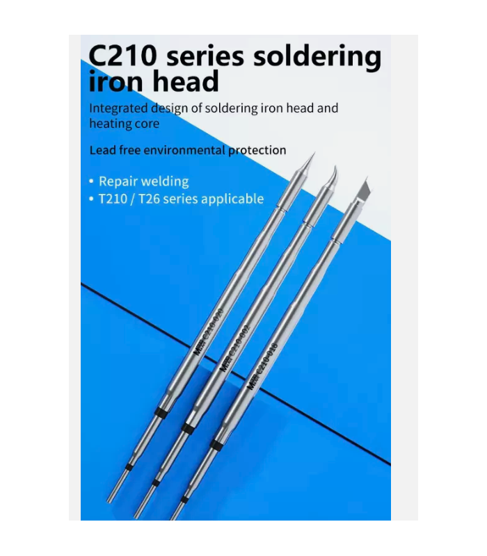 3pcs MaAnt C210 Tips Universal JBC Soldering Iron Tip For T210 Sugon T26
