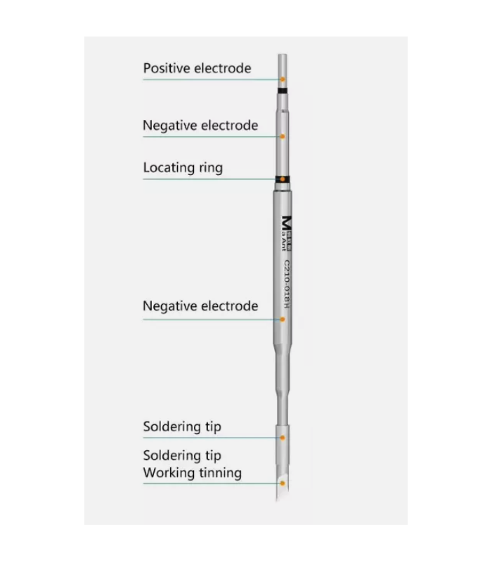 3pcs MaAnt C210 Tips Universal JBC Soldering Iron Tip For T210 Sugon T26