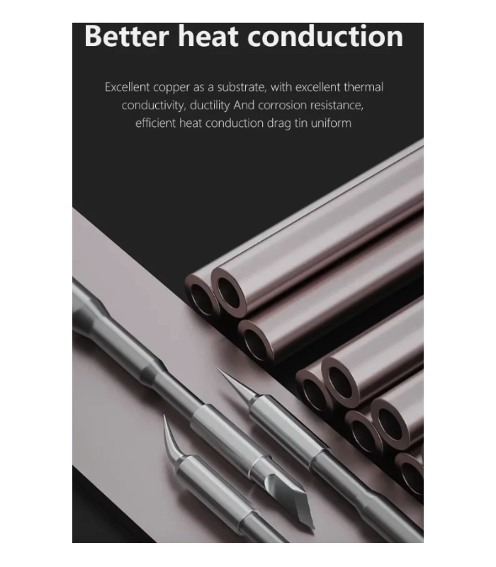 3pcs MaAnt C210 Tips Universal JBC Soldering Iron Tip For T210 Sugon T26