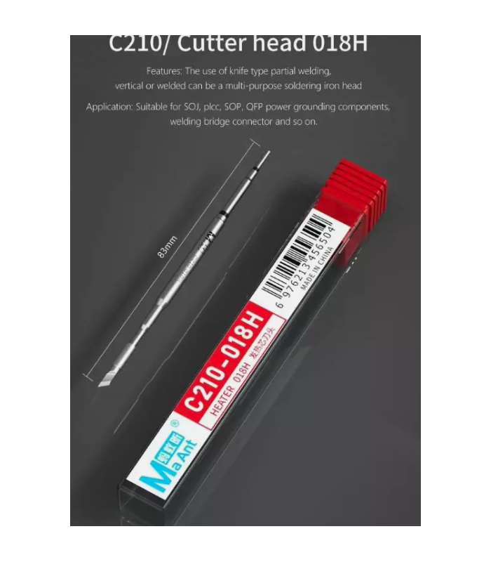 3pcs MaAnt C210 Tips Universal JBC Soldering Iron Tip For T210 Sugon T26