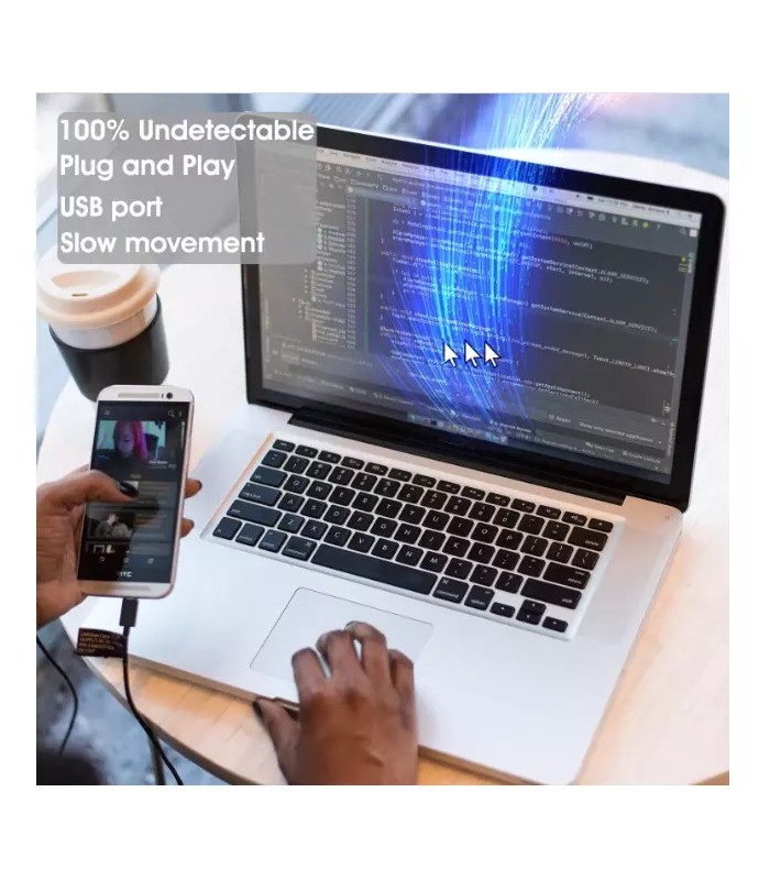 Mouse Jiggler Mover Wiggler Simulator Undetectable Discrete USB Windows Mac