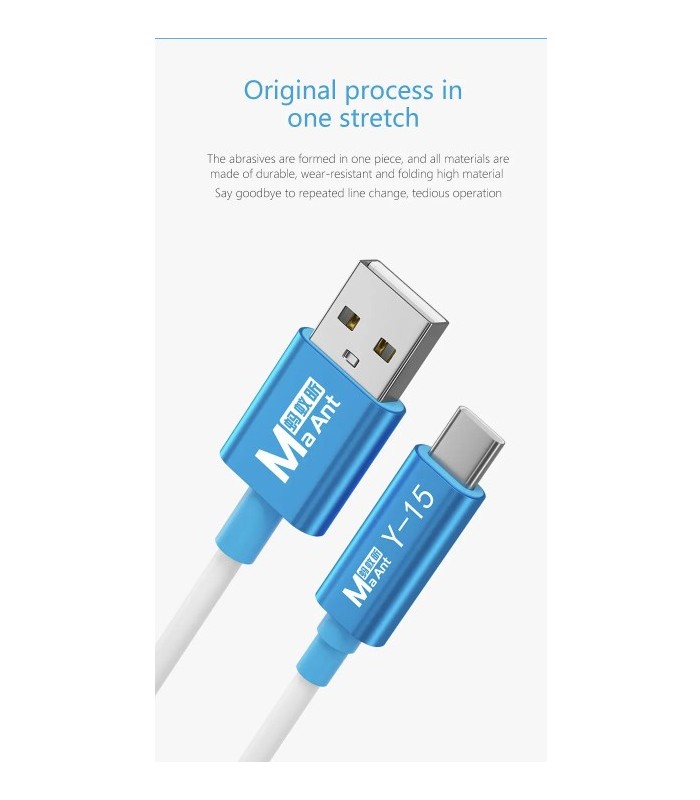 MaAnt Y-15 iPhone and iPad type C DFU Recovery Mode Cable 15 & iPad Pro 11 / 12.9