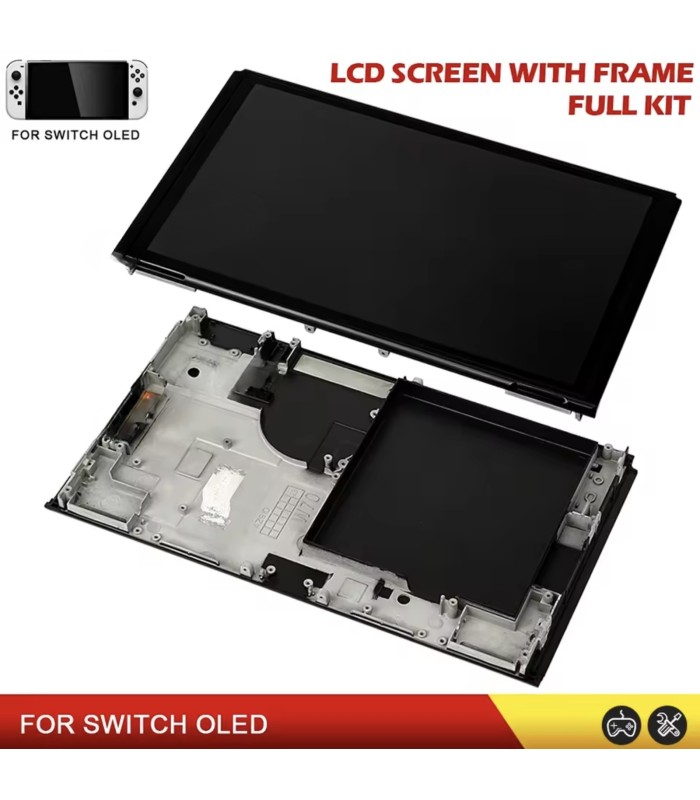 Nintendo Switch OLED LCD Display Screen Digitizer touchpad With Frame
