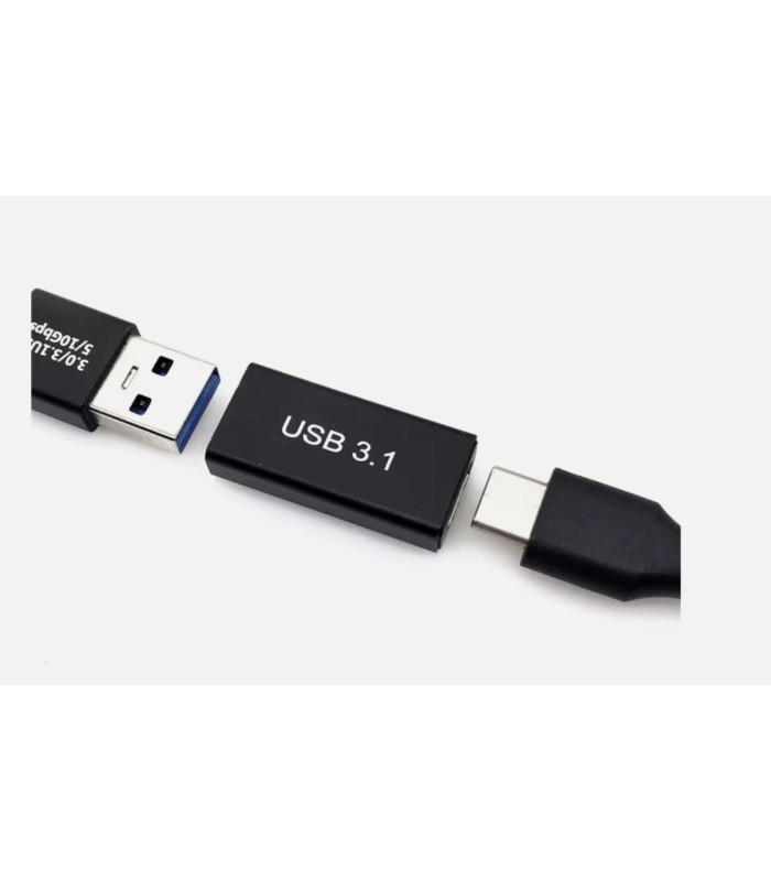 USB A to Type C Female Charging Data Cable Lead OTG Adapter connector