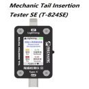 Mechanic T824 SE Mobile Phone Tail Insertion Detector Plug Tester Lightning Type-C