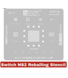 Amaoe BGA Reballing Stencil For nintendo Switch 2 NS2  handheld Game H58GE6AK8B