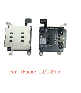 Apple Iphone 12/12 Pro Dual Sim Card simcard Reader Slot Flex
