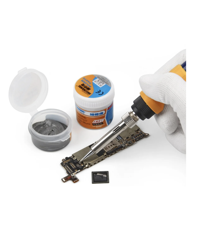 MECHANIC V5B45 Solder Paste low temperature 138 c 42g for reballing / soldering on phones computers
