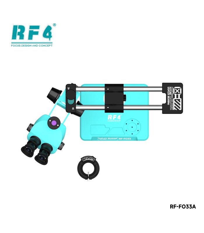 RF4 RF-FO33A 7050TV 7-50X Zoom Trinocular Stereo Boom Microscope