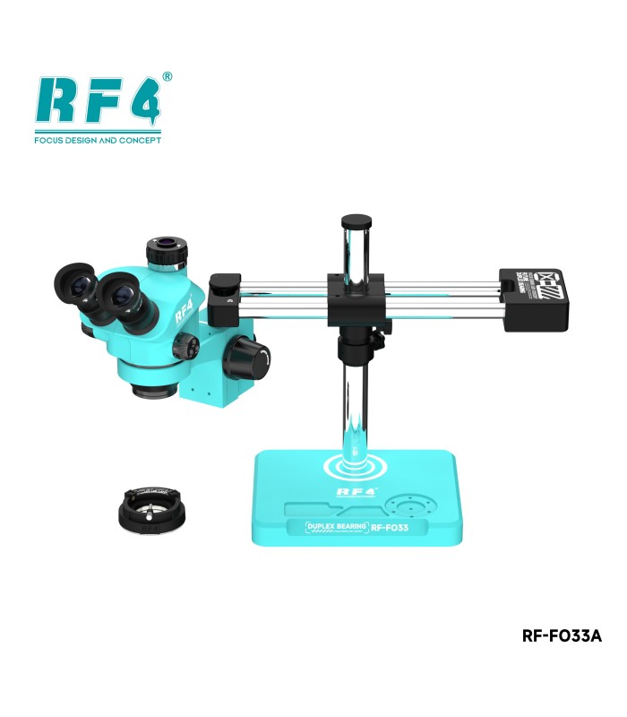 RF4 RF-FO33A 7050TV 7-50X Zoom Trinocular Stereo Boom Microscope