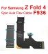 Samsung Galaxy Z Fold 4 SM-F936 Internal Main Display Flex Ribbon Cable Pair