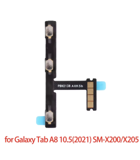 Samsung Tab A8 10.5 X200 X205 Power Flex On Off Volume Buttons