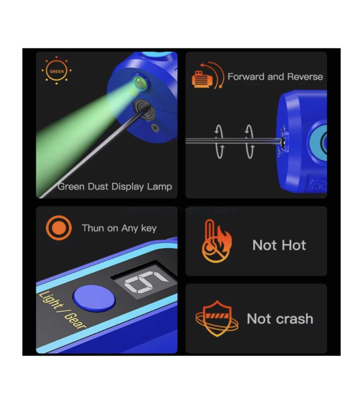 MECHANIC IR14 ET OCA Glue Remover 6-speed Adjustable Grinder Tool