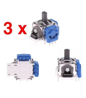 3 x PS5 Hall Effect Sticks Joystick 3D Analog - No Jitter - No Drift