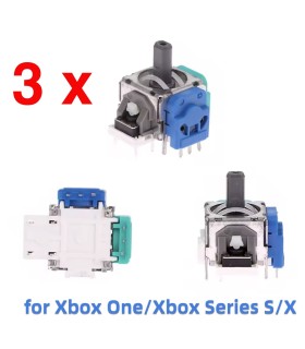 3 x XBox X/S Hall Effect Sticks Joystick 3D Analog No Jitter No Drift