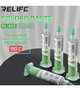 ReLife 183°C RL-403 10cc Low-Melt Leaded Solder Paste