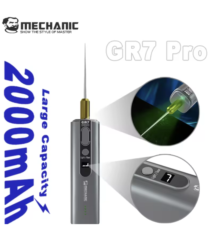 MECHANIC GR7 Pro 7 Speed 2000mAh Glue remover