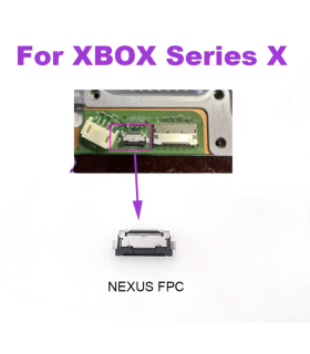 Xbox Series X Power Eject Button Nexus FPC Connector Socket