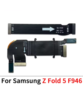 Samsung Z Fold 5 F946 LCD screen Display Main Flex Cable Spin Axis 2 cables