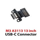 Genuine MacBook Air 13 A3113 Charging Port flex cable Jack Type C 821-03668-03