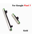 Google Pixel 7 Gold Power Volume Outer Side Button Key Replacement