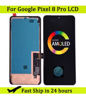 Google Pixel 8 Pro OLED LCD Display Screen Touch glass Digitizer Frame Bezel