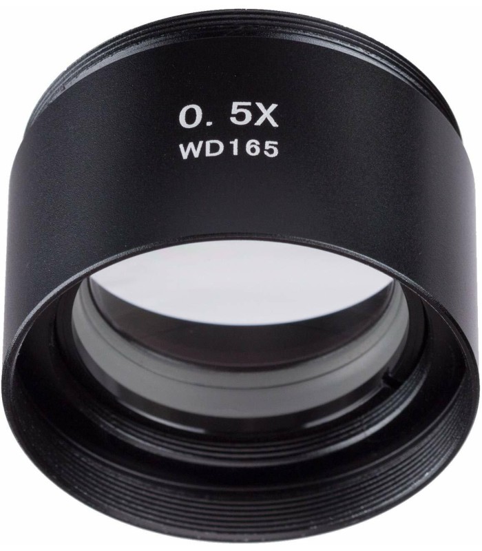 SM05 0.5X Barlow Lens For Microscopes (48mm) compatible Amscope
