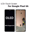 Google Pixel 6A OLED LCD Touch Screen Display Digitizer Frame Bezel