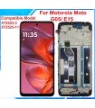 Motorola Moto E15 2025 G05 LCD Display Touch Screen Digitizer Frame with Flex