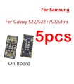 5pcs Samsung Galaxy S22 S22 Plus S22 Ultra on board FPC Battery Connector plug