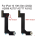Yellow Charging Connector Flex Cable for Apple iPad 2022 10th Gen 4G version