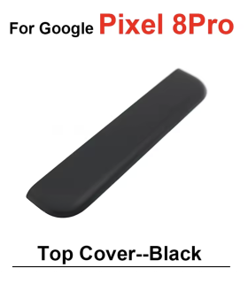 Black Google Pixel 8 Pro Top Back Battery Panel Cover Premium Quality