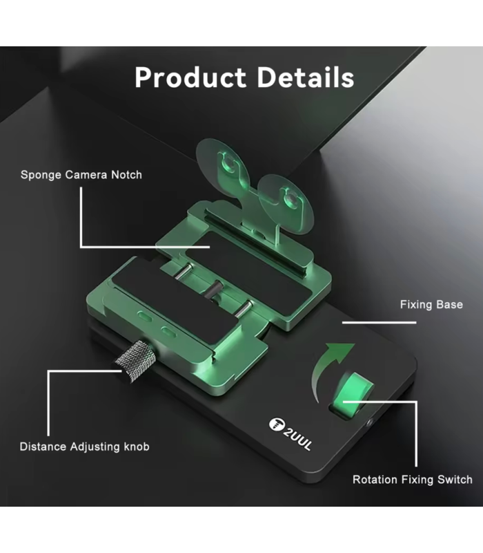 2UUL BH06 Multi-function Rotatable LCD Screen Stand Screen Back cover Fixture