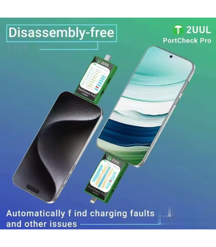 2UUL PW31 PortCheck Pro Type-C 8Pin Interface Automatic Port Detector Tail