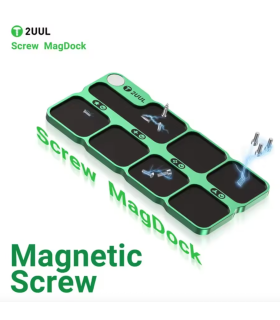 2UUL ST95 Aluminum Alloy Screw Storage Magnetic Tray Screwsdriver Magnetizing