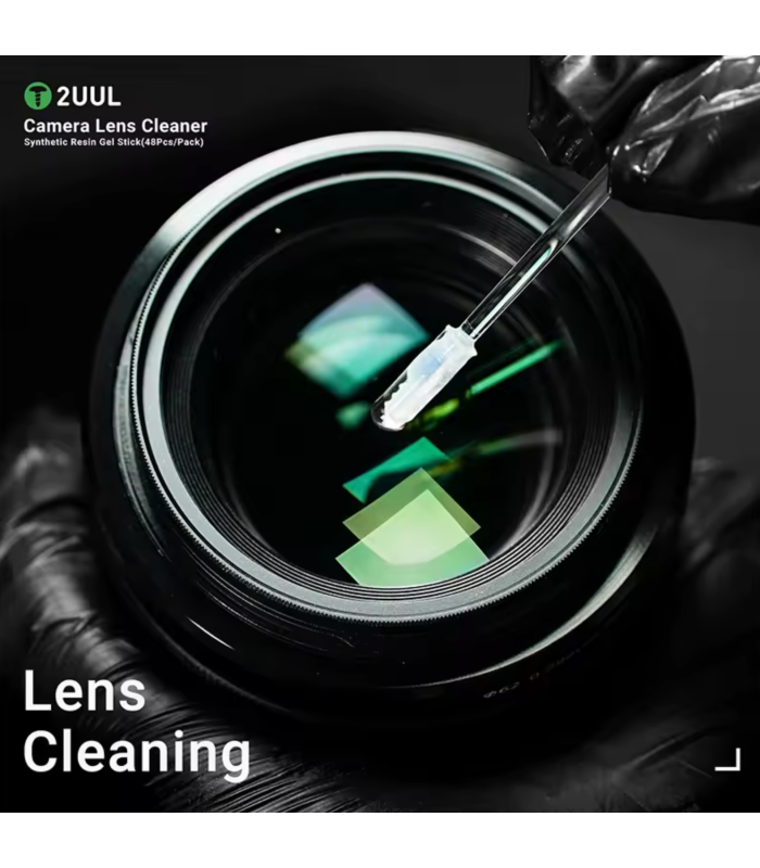 2UUL CL21 Camera Portable Lens Cleaner Gel Stick For Phone dust remove 48pcs
