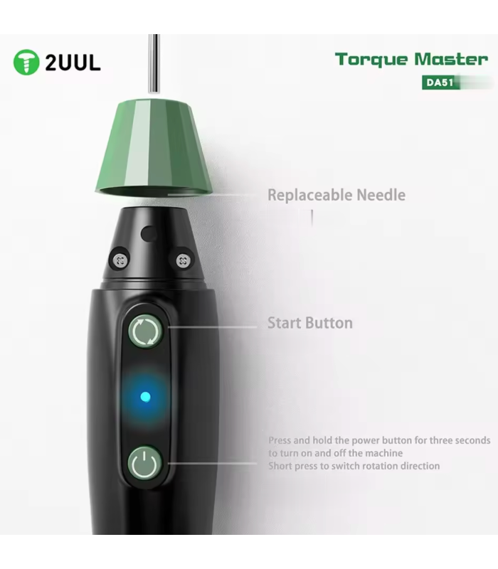 2UUL DA51 OCA Screen Glue remove Remover Torque Master Tablet Phone Repair clean