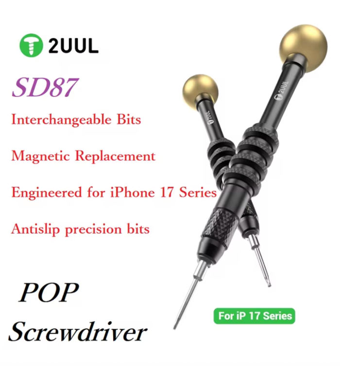 2UUL Screwdriver For Apple iPhone 17 series Driver Repair Tool